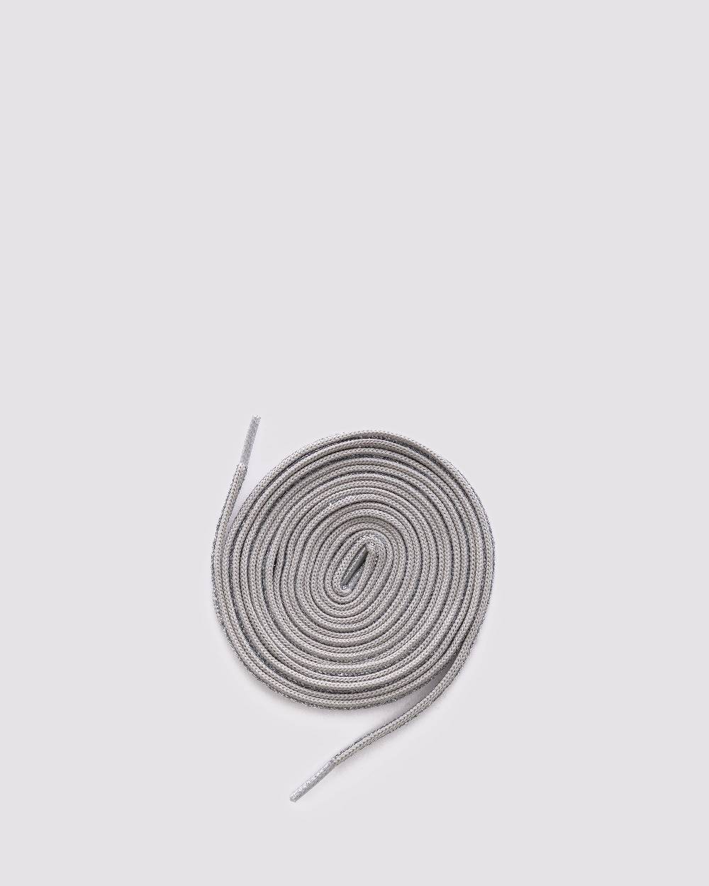 P448 Shoelaces Multi Silver