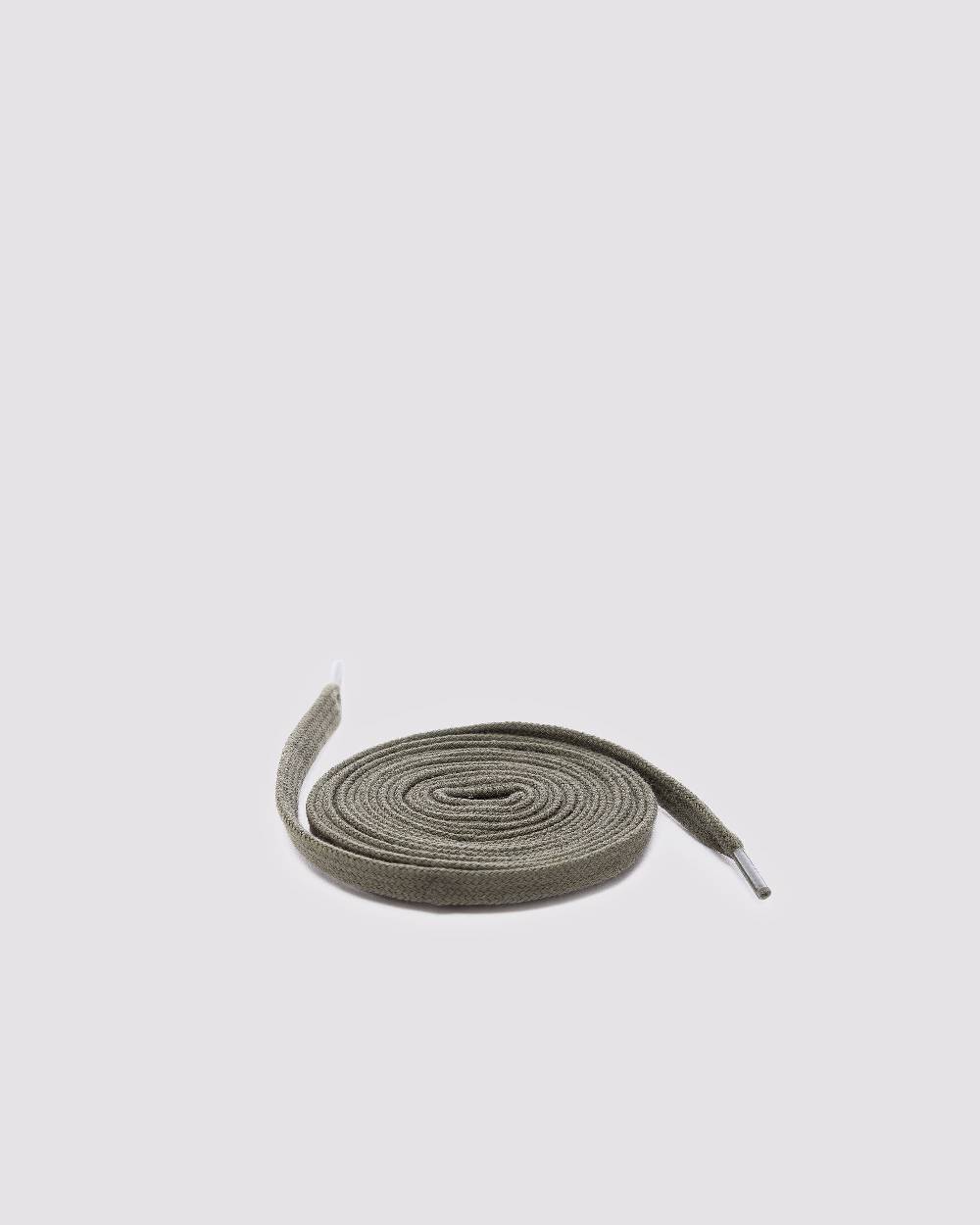 P448 Shoelaces Olive Green