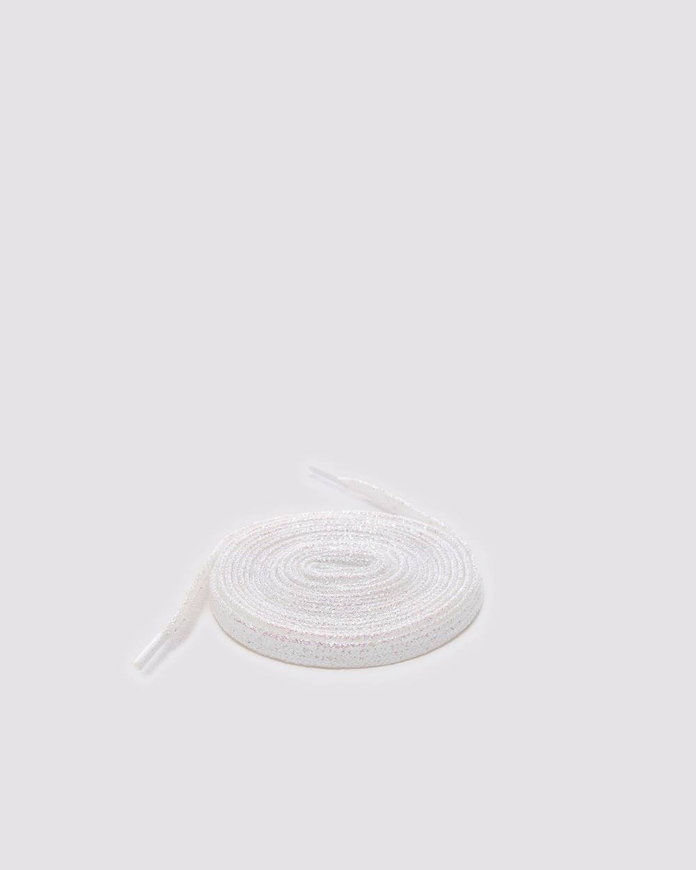 P448 Shoelaces White/Glitter