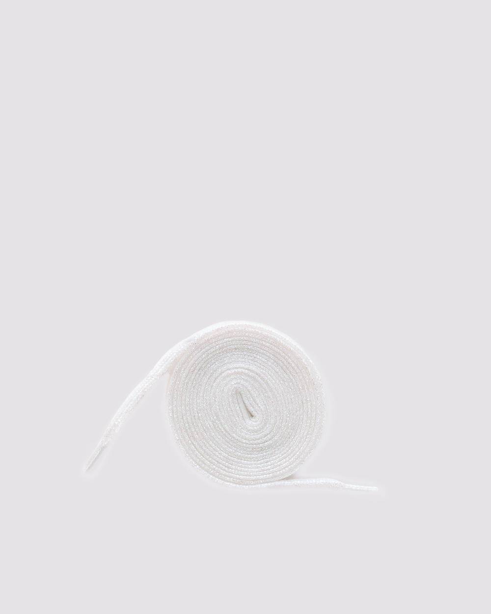 P448 Shoelaces White/Glitter
