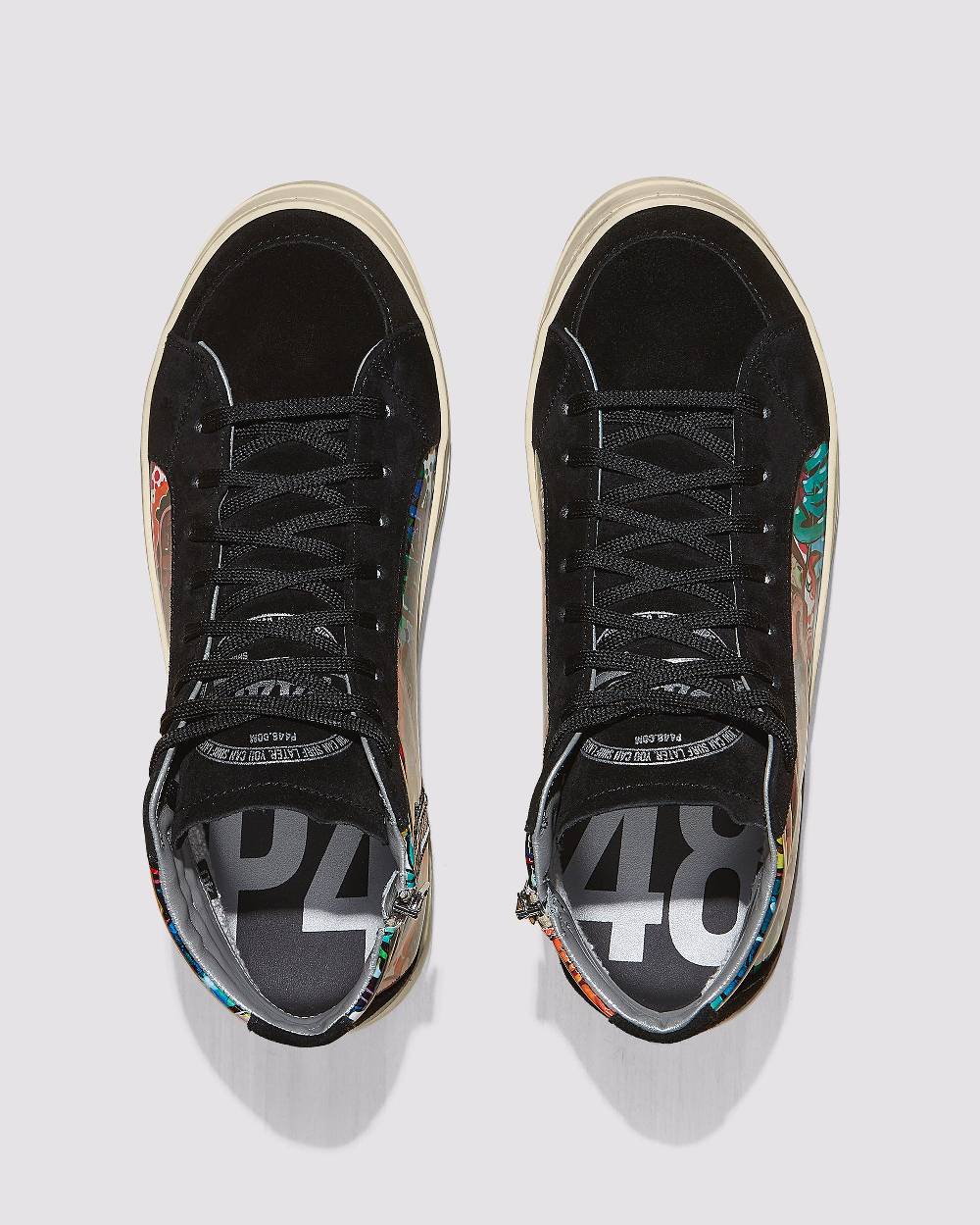 P448 Skate Graffiti/Black