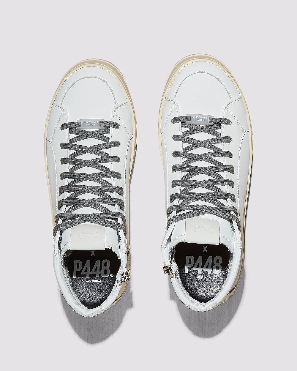 P448 Skate Recycled White