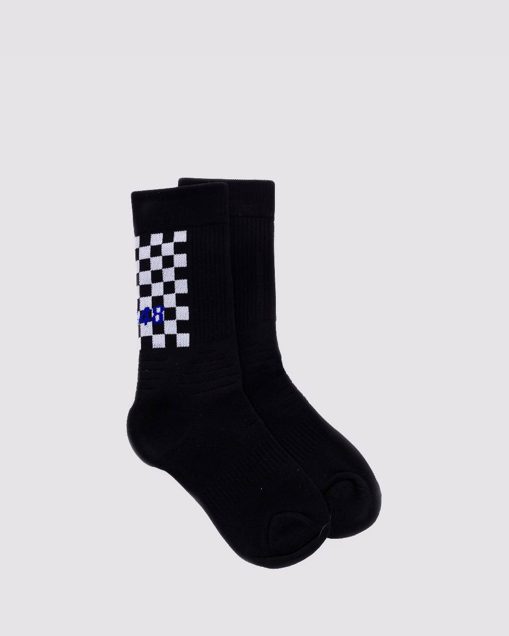 P448 Socks Black/Check