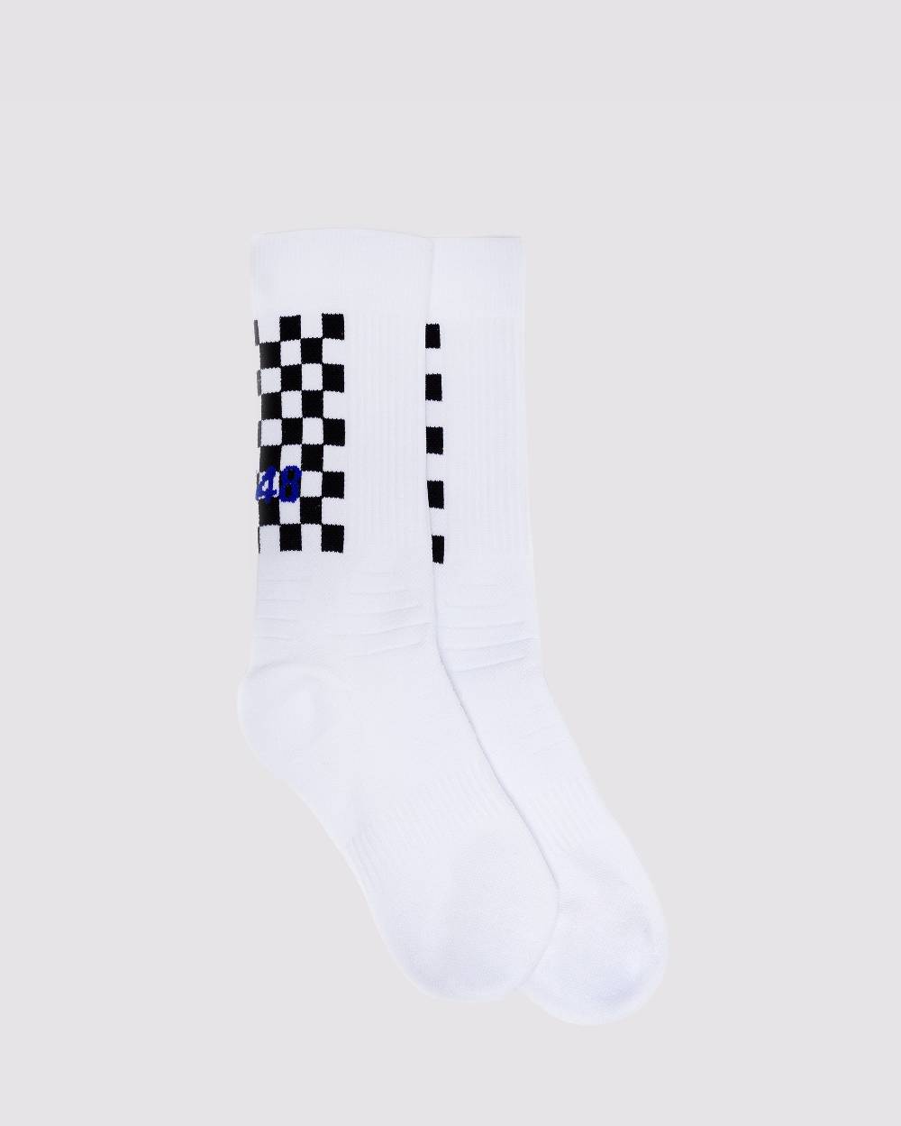 P448 Socks White/Check