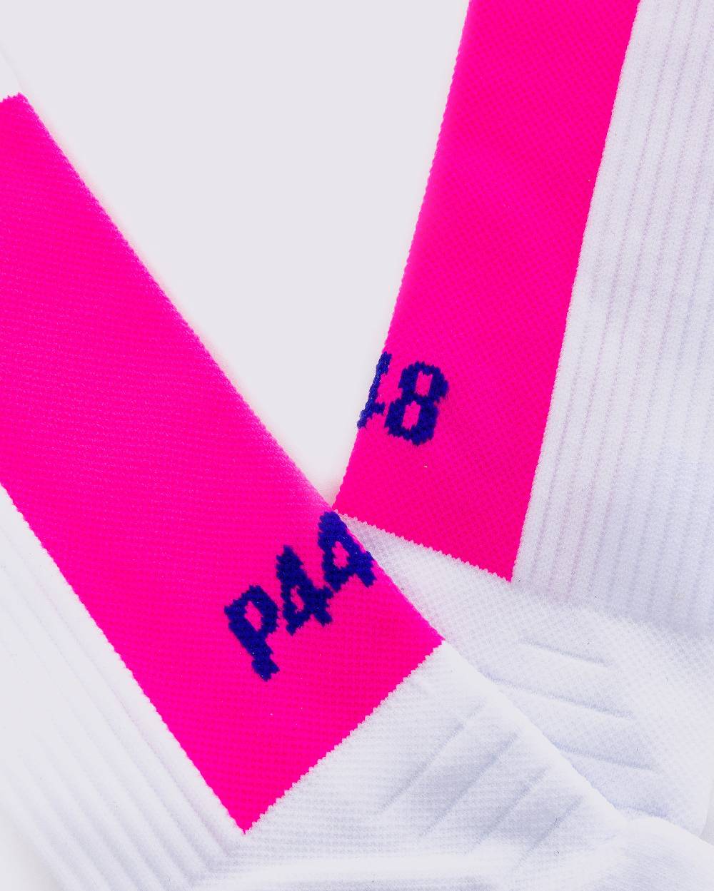 P448 Socks White/Pink
