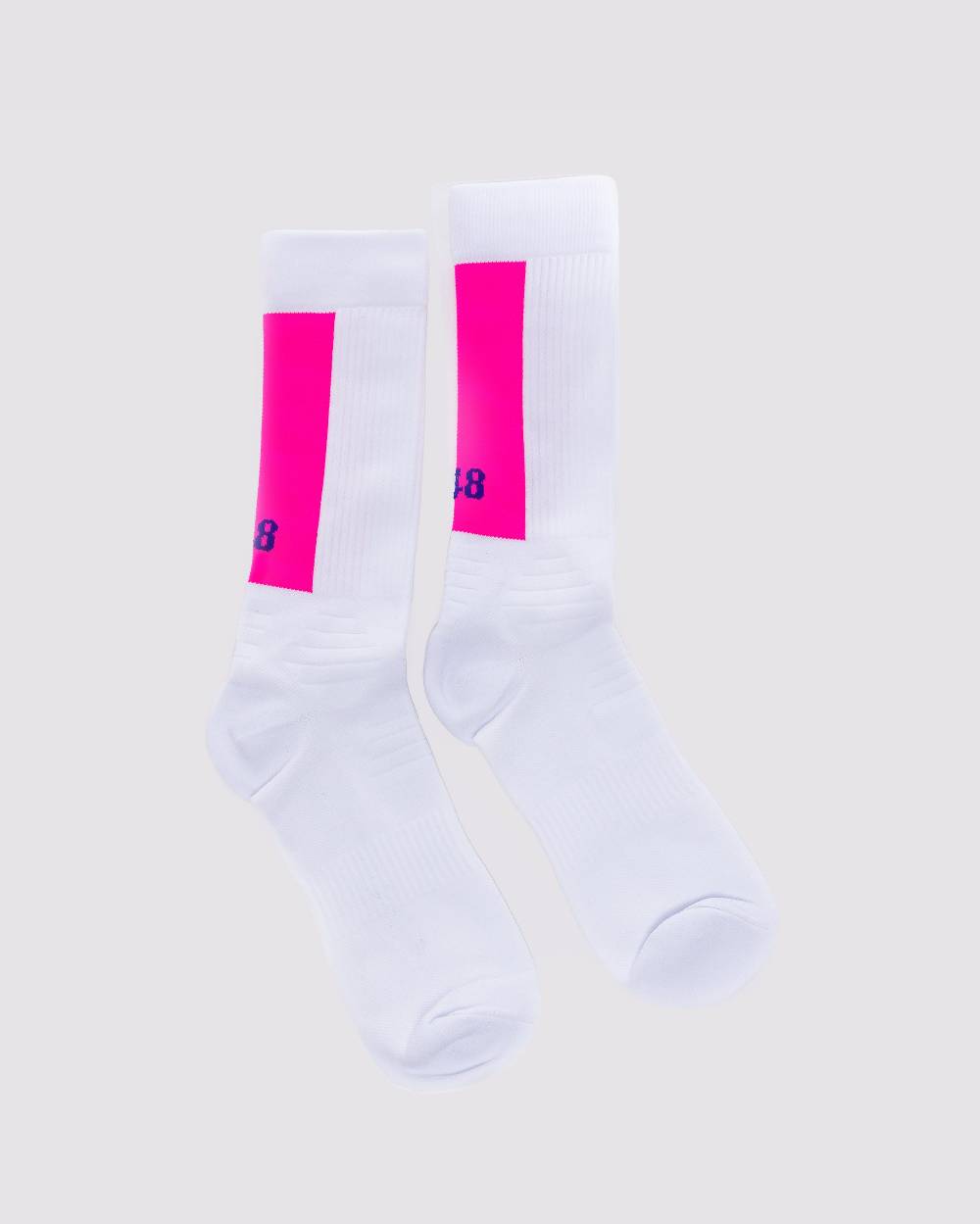 P448 Socks White/Pink