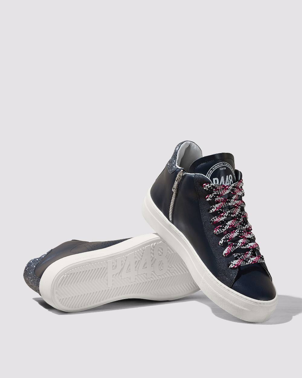 P448 Thea Mid Glitterfine/Navy