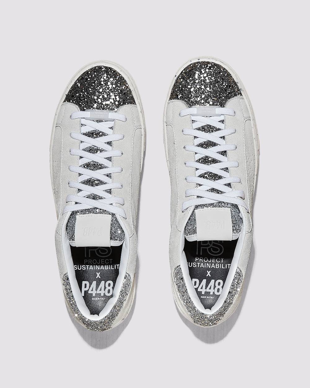 P448 Thea Recycled White/Silver
