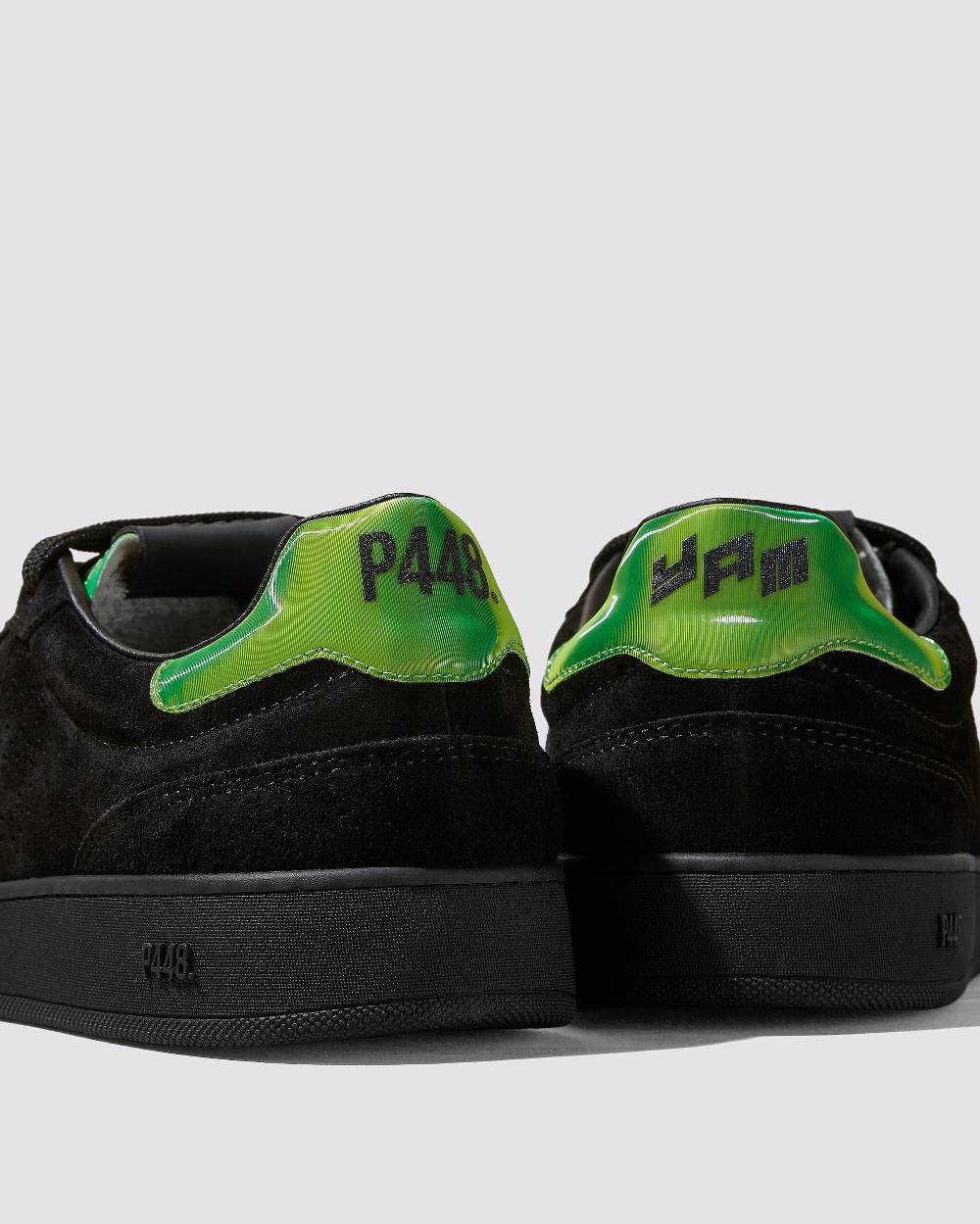 P448 Yam Black/Neon Green
