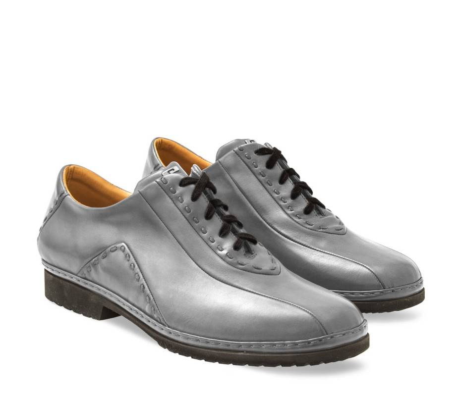 Pakerson DERBY BOLGHERI PELLE GRIGIO SMOG