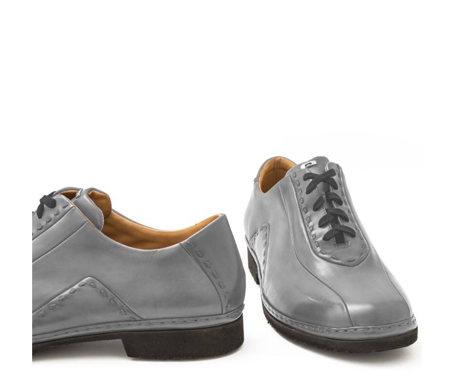 Pakerson DERBY BOLGHERI PELLE GRIGIO SMOG