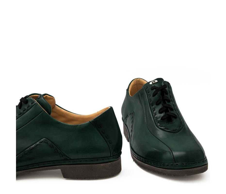 Pakerson DERBY BOLGHERI PELLE VERDE INTENSO