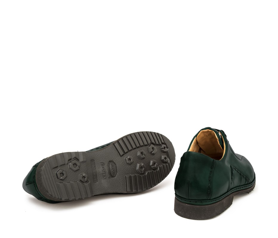 Pakerson DERBY BOLGHERI PELLE VERDE INTENSO