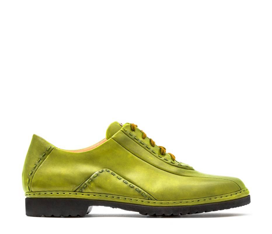 Pakerson DERBY BOLGHERI PELLE VERDE PISTACCHIO