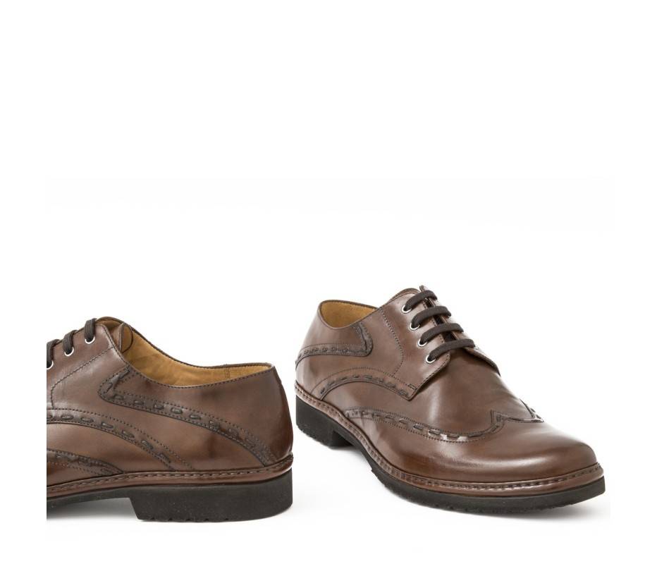 Pakerson DERBY CORTONA PELLE CIOCCOLATO