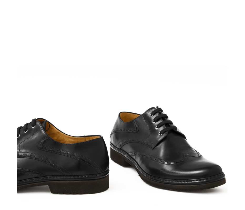 Pakerson DERBY CORTONA PELLE NERA