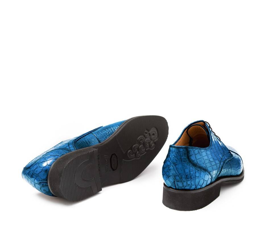 Pakerson DERBY FIRENZE ALLIGATORE AZZURRO BAY