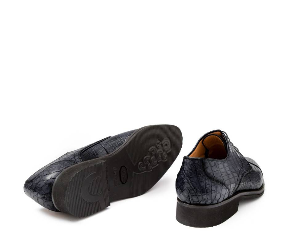 Pakerson DERBY FIRENZE ALLIGATORE GRIGIO STONE