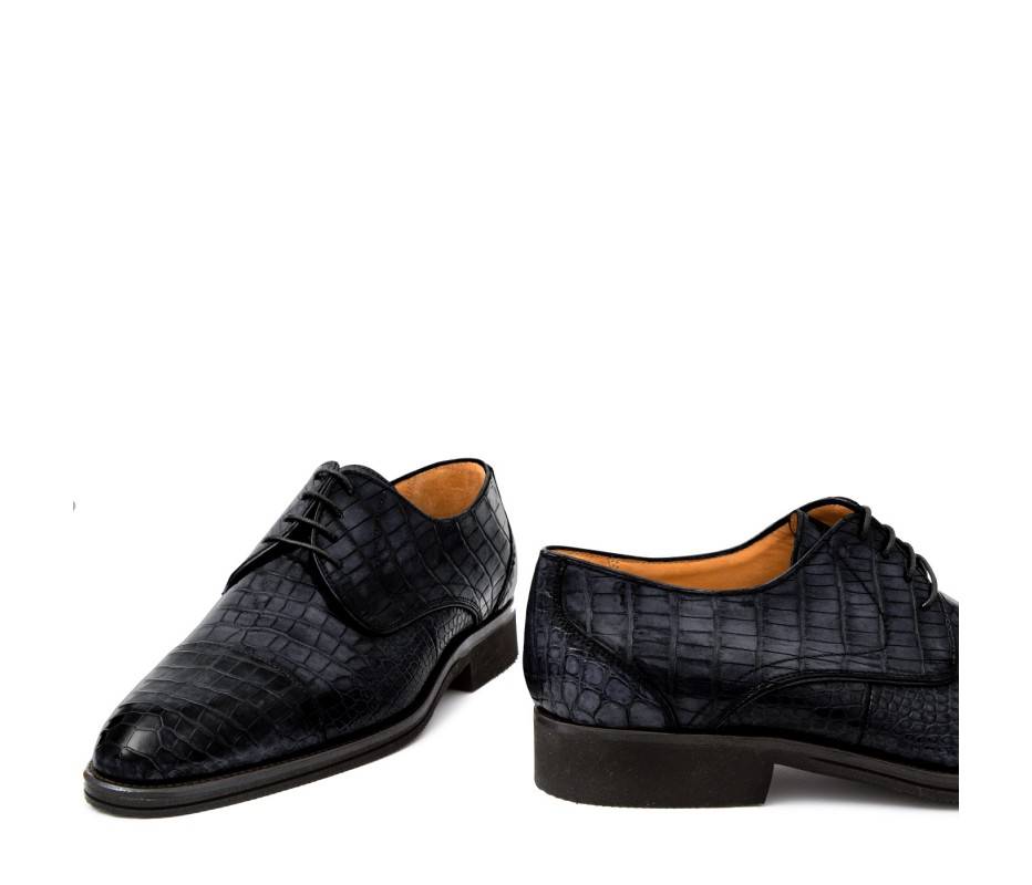 Pakerson DERBY FIRENZE ALLIGATORE GRIGIO STONE