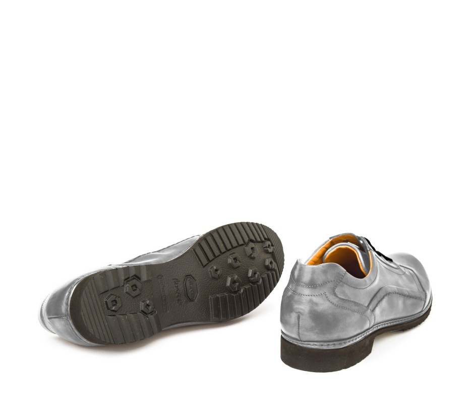 Pakerson DERBY PIENZA PELLE GRIGIO SMOG