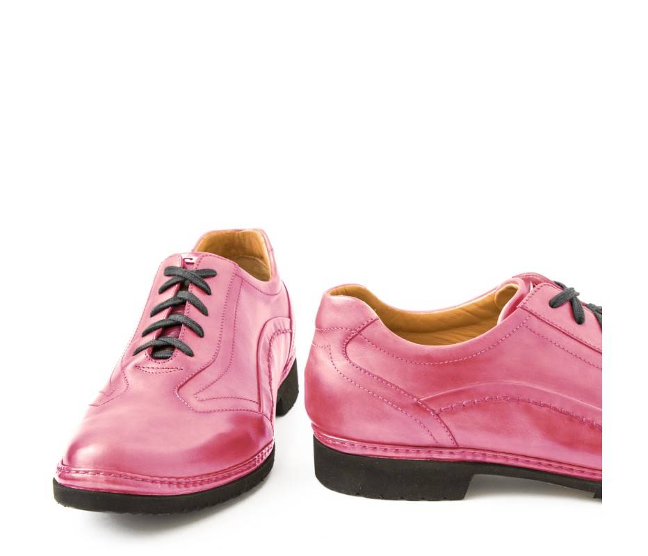 Pakerson DERBY PIENZA PELLE ROSA