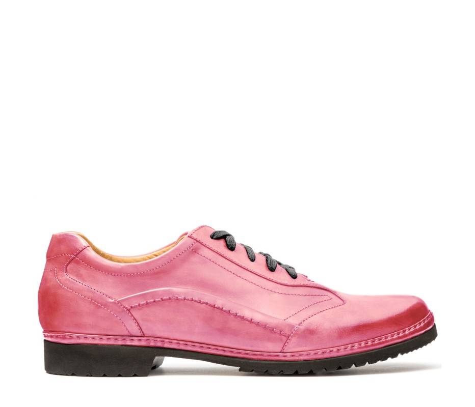 Pakerson DERBY PIENZA PELLE ROSA