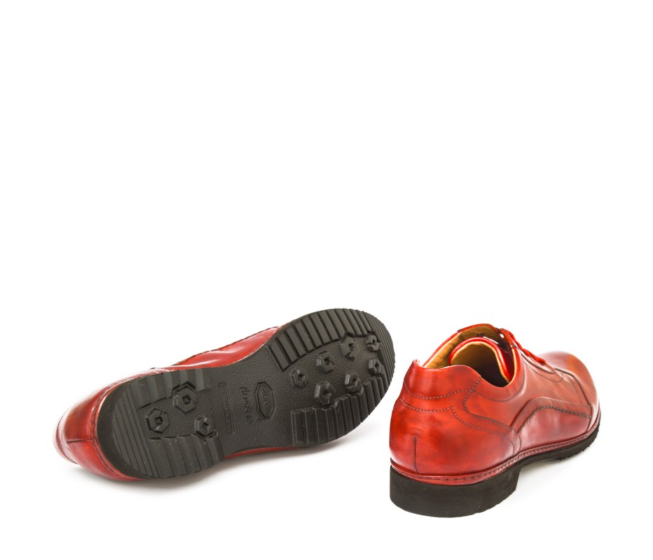 Pakerson DERBY PIENZA PELLE ROSSA