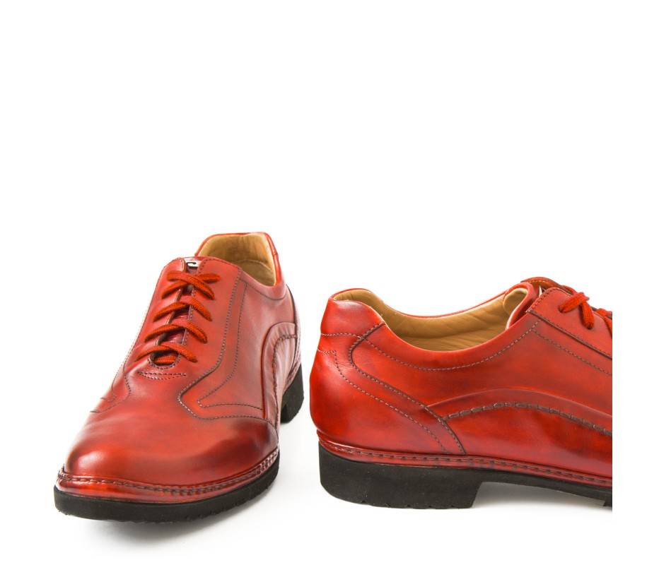 Pakerson DERBY PIENZA PELLE ROSSA