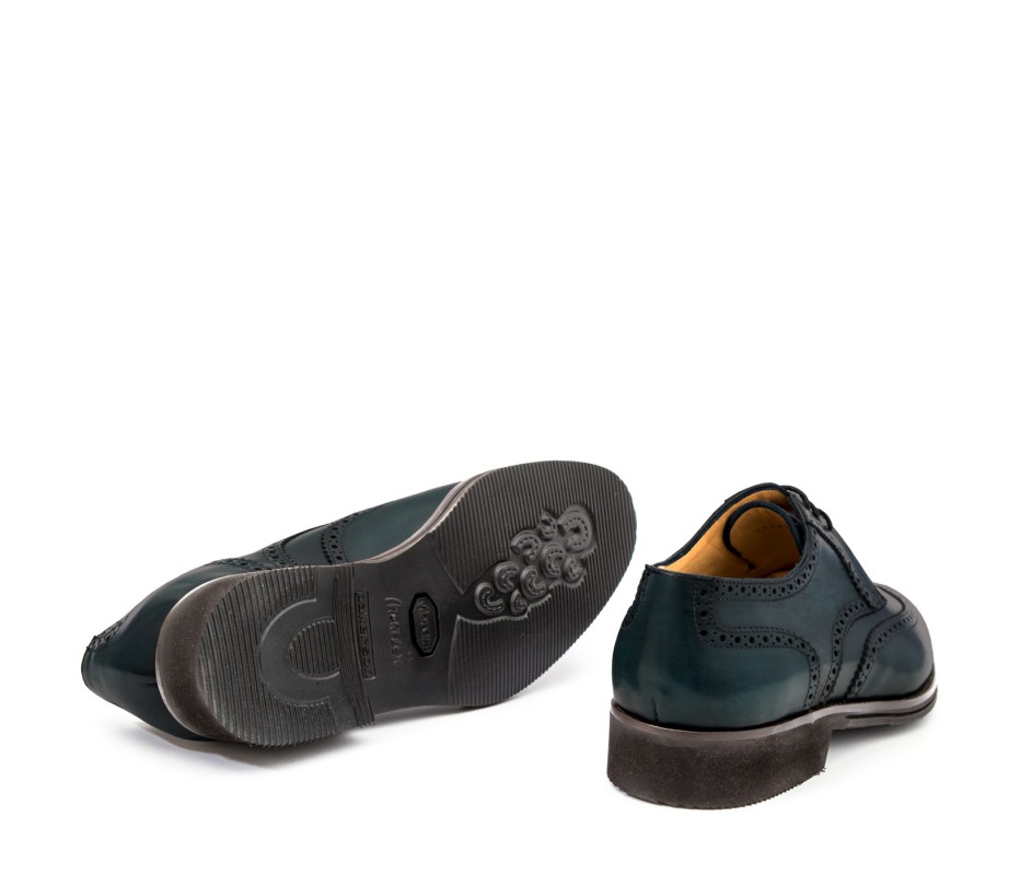 Pakerson DERBY PISA PELLE BLU ISLAND