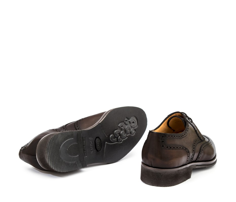 Pakerson DERBY PISA PELLE MARRONE CAFFÈ