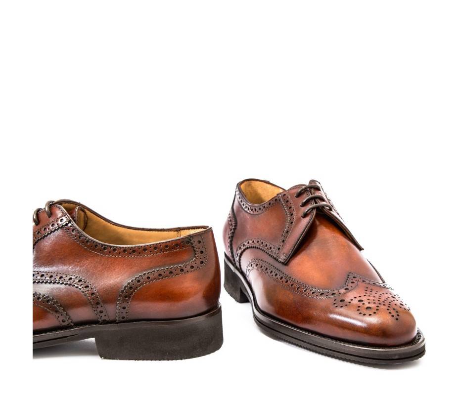 Pakerson DERBY PISA PELLE MARRONE WOOD