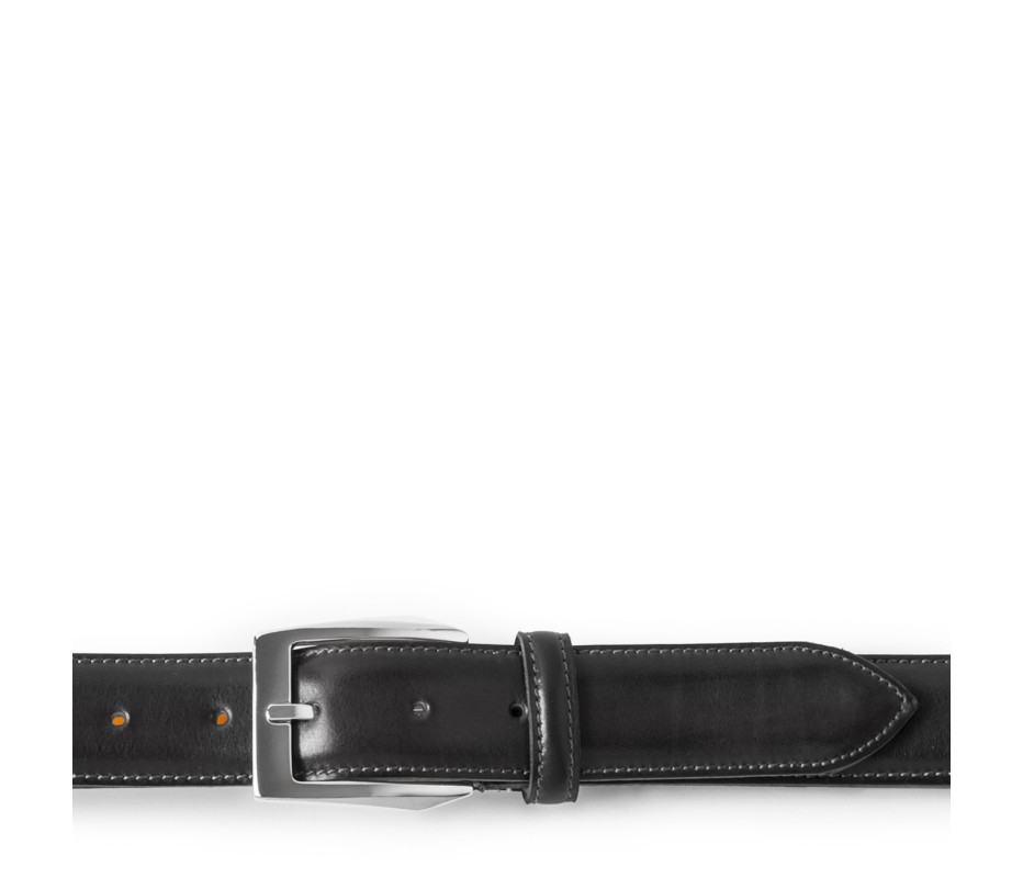 Pakerson FIBBIA CALCI PELLE NERA