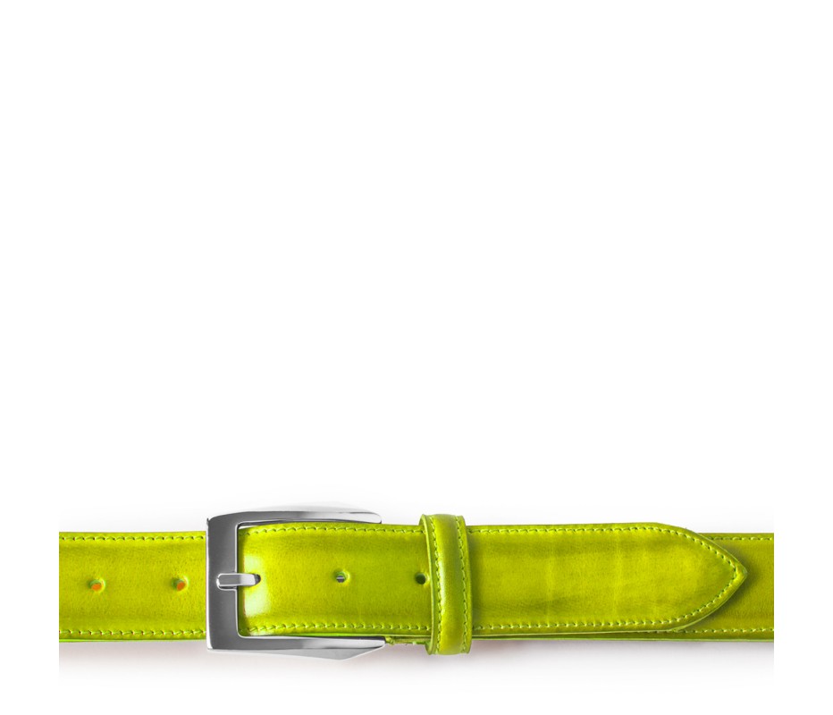 Pakerson FIBBIA CALCI PELLE VERDE PISTACCHIO