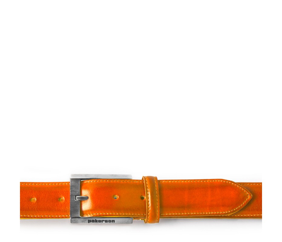 Pakerson FIBBIA VOLTERRA PELLE ARANCIO