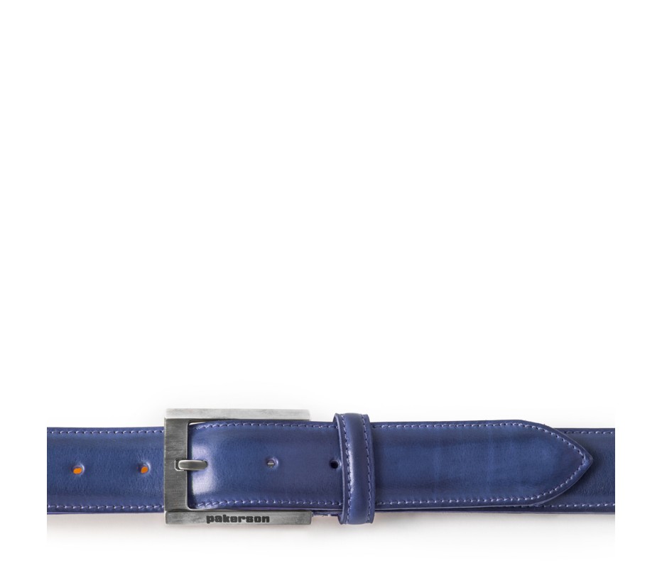 Pakerson FIBBIA VOLTERRA PELLE BLU NAVY