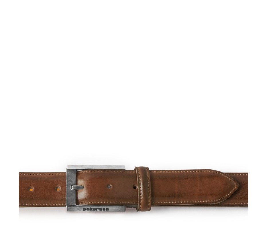 Pakerson FIBBIA VOLTERRA PELLE CIOCCOLATO