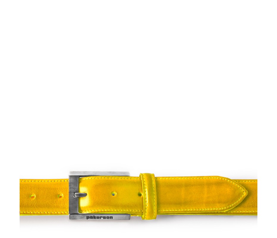 Pakerson FIBBIA VOLTERRA PELLE GIALLA