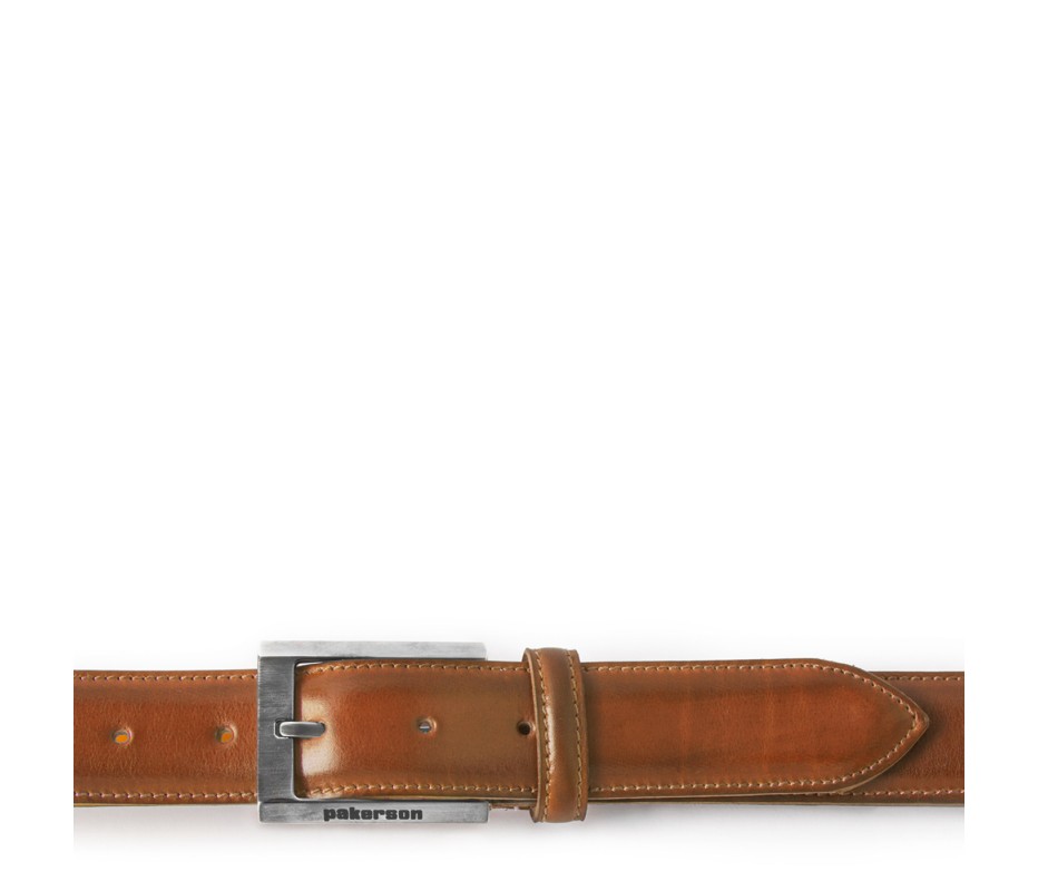 Pakerson FIBBIA VOLTERRA PELLE MARRONE TAN