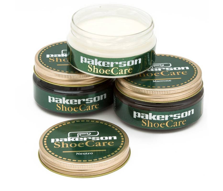 Pakerson KIT 3 CERE DA SCARPE NERO, MARRONE, NEUTRO