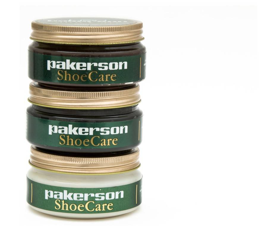 Pakerson KIT 3 CERE DA SCARPE NERO, MARRONE, NEUTRO