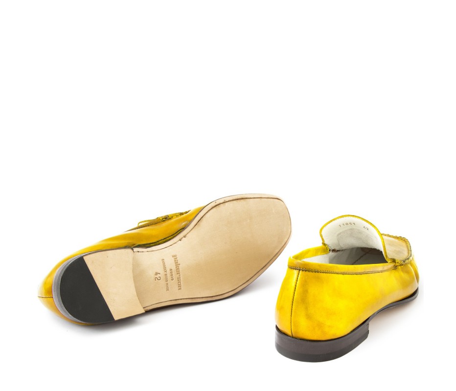 Pakerson MOCASSINO CERRETO PELLE GIALLA