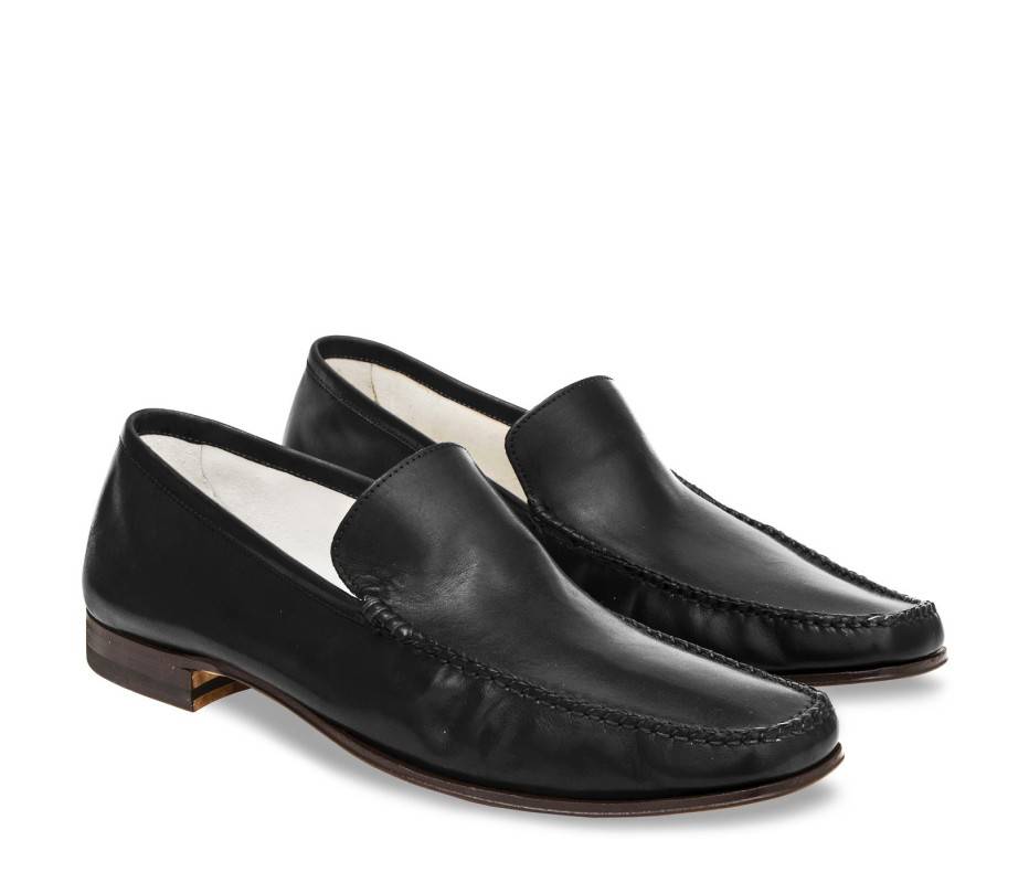 Pakerson MOCASSINO CERRETO PELLE NERA