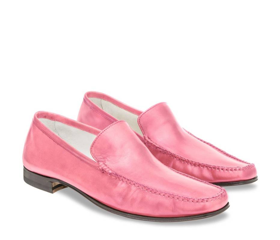 Pakerson MOCASSINO CERRETO PELLE ROSA