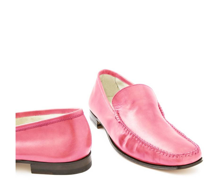 Pakerson MOCASSINO CERRETO PELLE ROSA