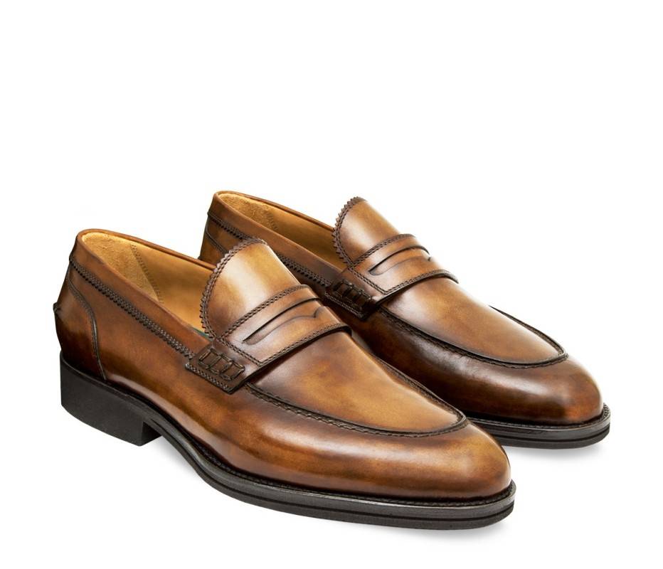 Pakerson MOCASSINO LUCCA PELLE MARRONE TIMBER