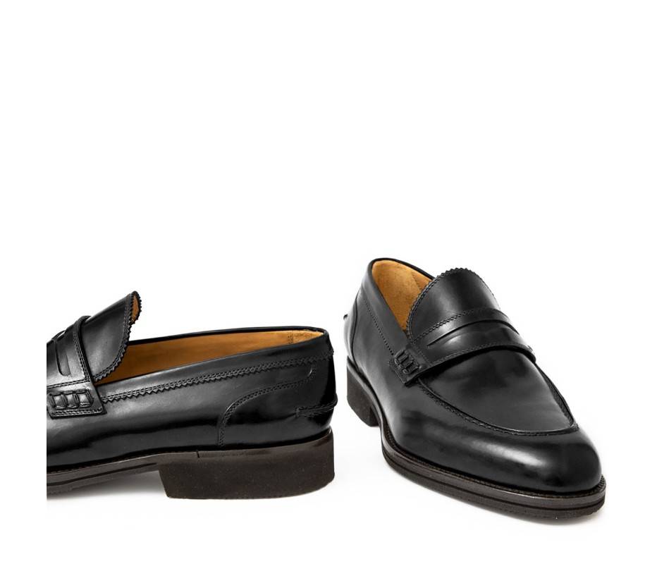 Pakerson MOCASSINO LUCCA PELLE NERA