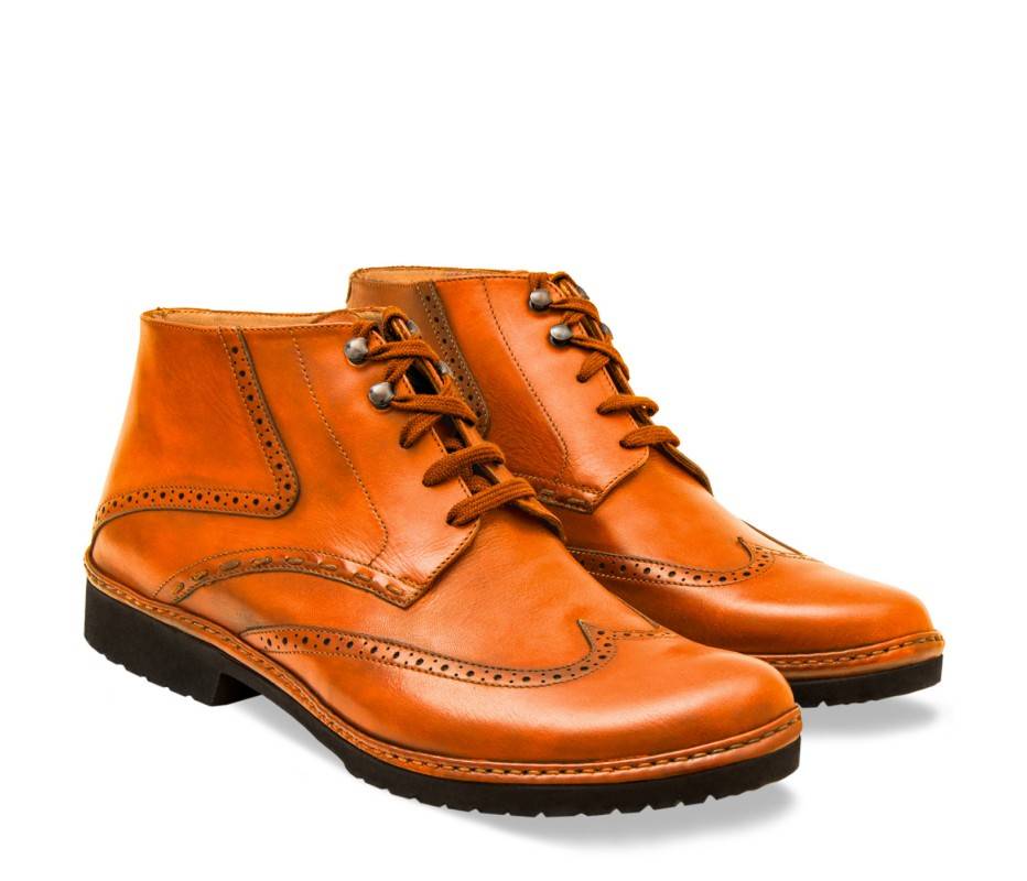 Pakerson POLACCHINO CERTALDO PELLE ARANCIO