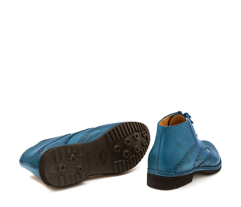 Pakerson POLACCHINO CERTALDO PELLE AZZURRO CIELO