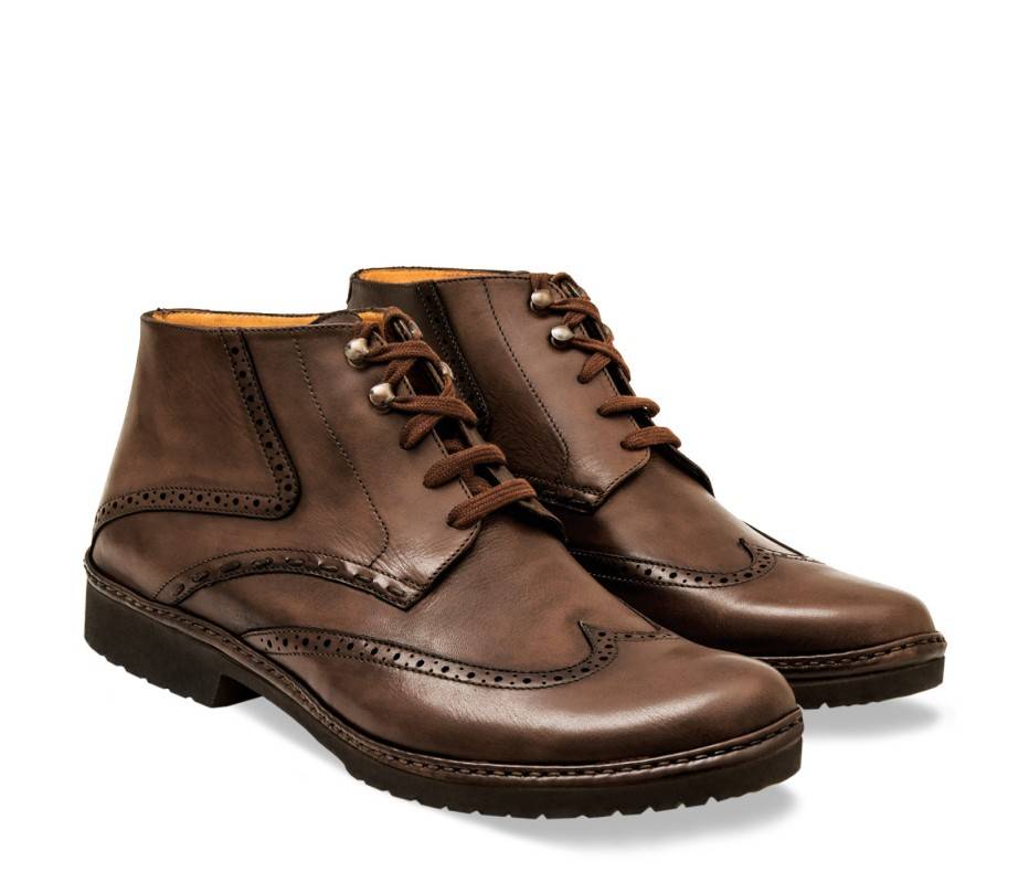 Pakerson POLACCHINO CERTALDO PELLE CIOCCOLATO