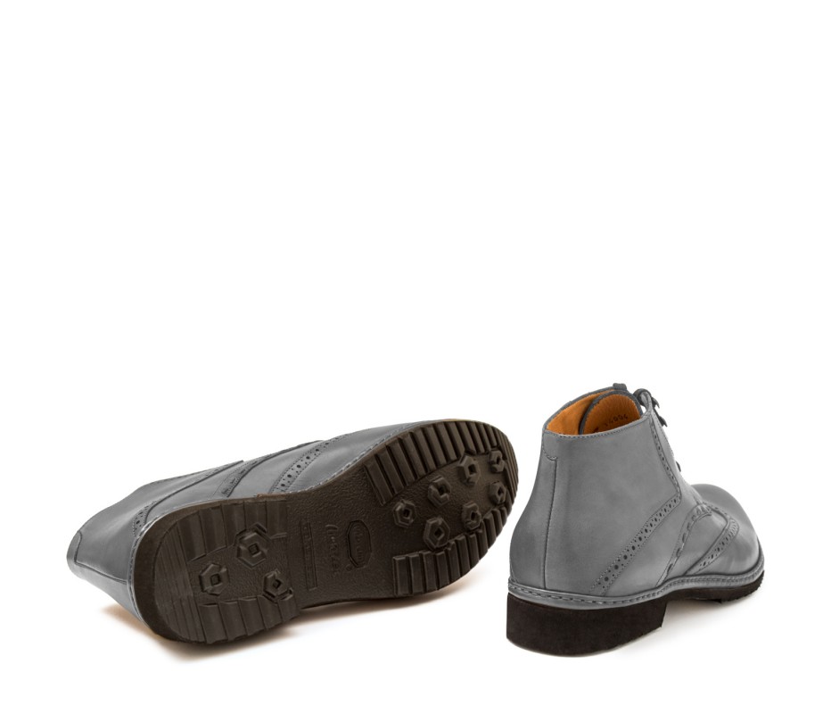 Pakerson POLACCHINO CERTALDO PELLE GRIGIO SMOG